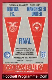 Manchester United v Benfica 1968 – European Cup Final London