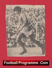 Manchester United George Best Autographed Signed Picture 1960s Man Utd