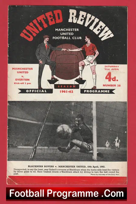 Manchester United v Everton 1962 - Image 2