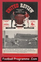 Manchester United v Sheffield Wednesday 1962 – Man Utd