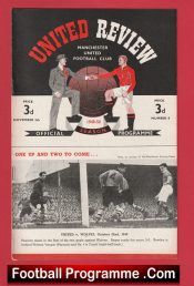 Manchester United v Huddersfield Town 1949 – Man Utd 1940s