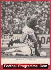 Manchester United Bobby Charlton Signed Autograph Picture