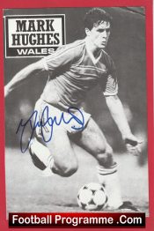 Manchester United Mark Hughes Autographed Signed Picture