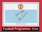 Manchester United Remi Moses Autographed Signed Crested Card