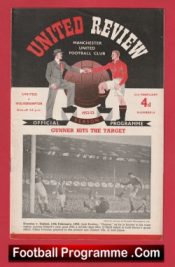 Manchester United v Wolves 1953 – 1950’s Man United