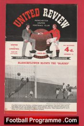 Manchester United v Liverpool 1953 – 1950s Man United