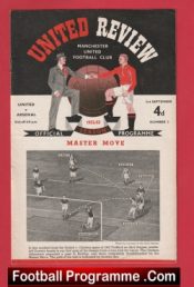 Manchester United v Arsenal 1952 – Man United Programme