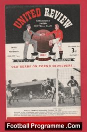 Manchester United v Portsmouth 1950 – Debut Jeff Whitefoot First Game