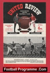 Manchester United v Aston Villa 1964 – Man United