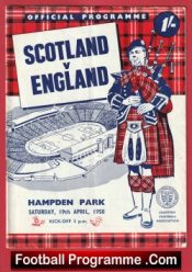 Scotland v England 1958 – Bobby Charlton Debut First Match