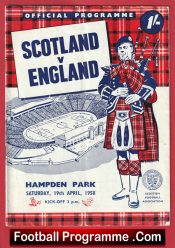 Scotland v England 1958 – Bobby Charlton Debut First Match