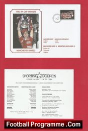 Manchester United v Brighton 1983 FA Cup Winners First Day Cover FDC