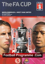 West Ham United v Middlesbrough 2006 – FA Cup Final Multi Signed