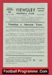 Yiewsley v Harrow Town 1950 – 50s