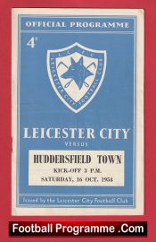 Leicester City v Huddersfield Town 1954