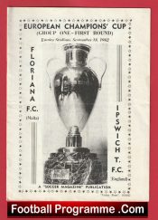 Floriana v Ipswich Town 1962 – European Cup Malta Team