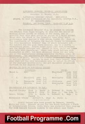 Wigan Boys v Liverpool Boys 1964 – Schoolboys Goodison Park Everton