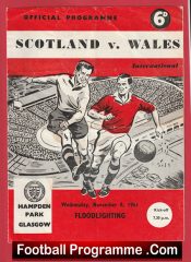 Scotland v Wales 1961 – Hampden Park