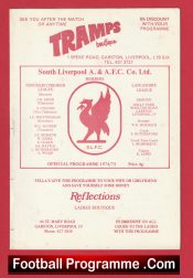 South Liverpool v Wigan Athletic 1974