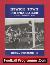 Ipswich Town v Norwich City 1964