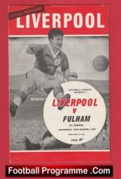 Liverpool v Fulham 1965