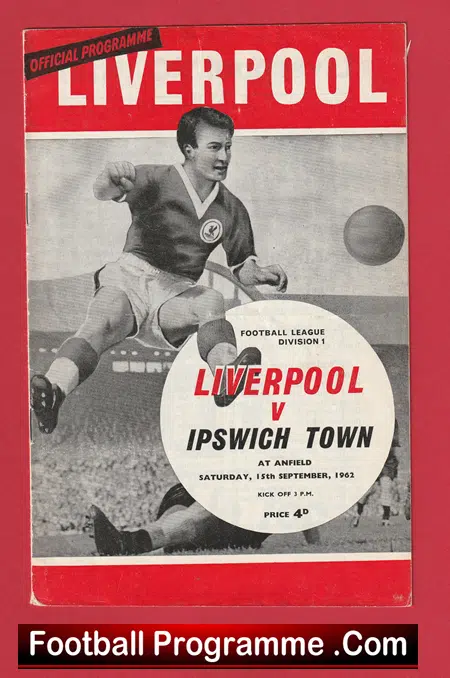 Liverpool v Ipswich Town 1962 - Image 2