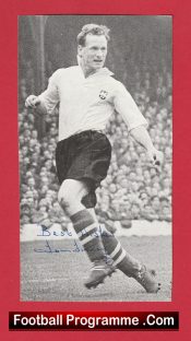 Preston North End Tom Finney SIGNED Autographed Picture 1950s