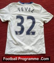 Manchester United Multi Signed Autographed Football Shirt Ronaldo + Tevez ETC