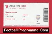 Manchester United Executive Box Ticket 2013 – 2014