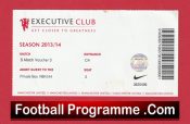 Manchester United Executive Box Ticket 2013 – 2014