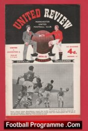 Manchester United v Leicester City 1954 – 50’s Man Utd