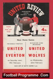 Manchester United v Manchester City 1955 – Man Utd 1950s