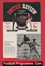 Manchester United v Birmingham City 1964