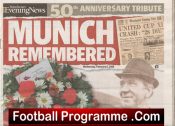 Manchester Evening News Paper 2008 Special Munich Disaster 50th Anniversary