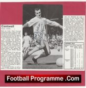Manchester United Noel Cantwell Signed Autograph Man Utd 1960’s