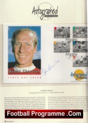 Manchester United England Bobby Charlton Autograph Signed Editions