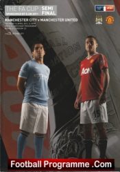 Manchester City v Manchester United 2011 – FA Cup Semi Final