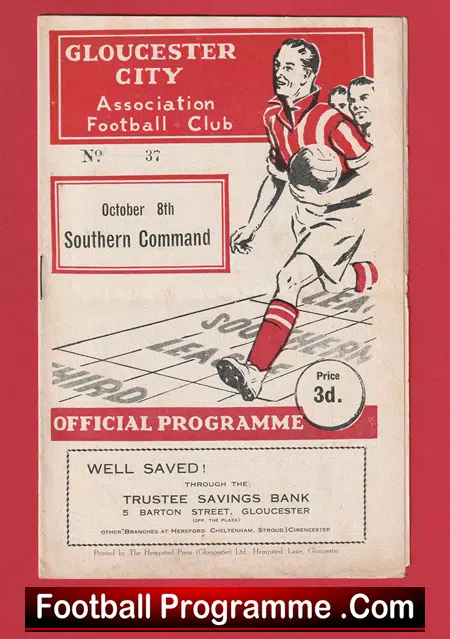 Gloucester City v Southern Command 1952 - Floodlights - Image 2