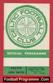 Glasgow Celtic v Leeds United 1969 – Challenge Match