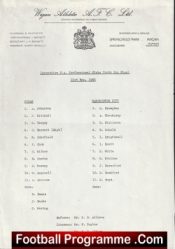 Wigan Athletic v Manchester City 1985 – Youth Cup Final