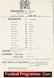 Darlington v Cowdenbeath 1989