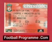 Liverpool v Manchester United 2007 – Youth Cup Final Ticket
