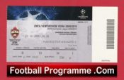 CSKA Moscow v Manchester United 2009 – Football Ticket Russia