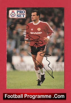  Manchester United Jordi Cruyff Man Utd Signed Football Card Autograph Football Programme .COM Football Programmes Memorabilia