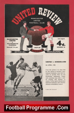  Manchester City v Wolves 1948 - 1940s Football Programme .COM Football Programmes Memorabilia