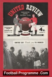 Manchester United v Sunderland 1958 – Munich Season
