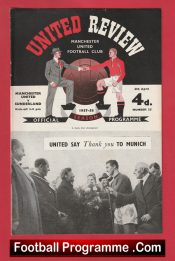 Manchester United v Sunderland 1958 – Munich Season