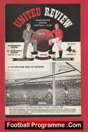 Manchester United v WBA 1958 – Munich Season