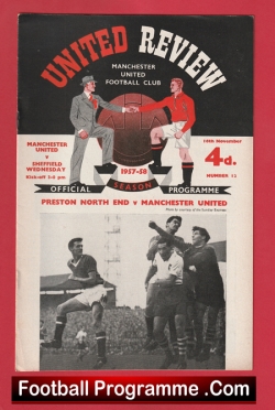  Manchester United v Chelsea 1957 - Munich Season Football Programme .COM Football Programmes Memorabilia