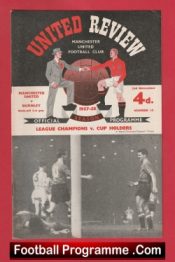 Manchester United v Burnley 1957 – Munich Season